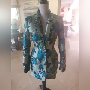 ASOS Jacquard Floral Blazer